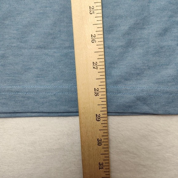 Travis Mathew Polo Shirt Mens Medium Blue Beer Buckets Golf Play Maker 1MV374 - Picture 12 of 13